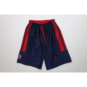 Vtg Nike Mens Small Travis Scott Mini Swoosh Reversible Boston Red Sox Shorts